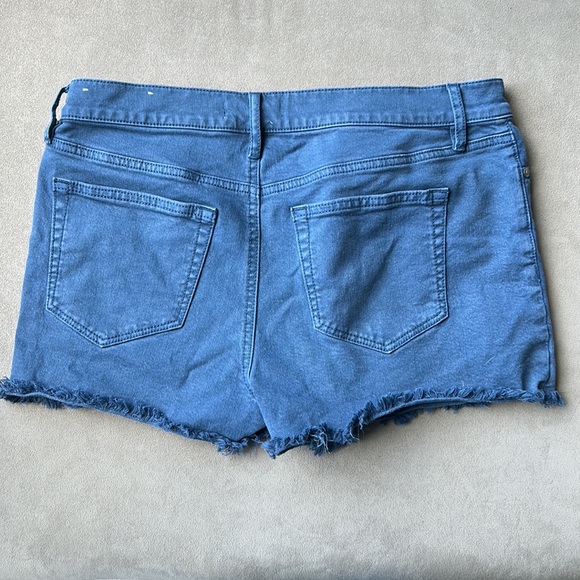 Loft raw hem colored denim shorts size 8/29 B18 - Picture 2 of 10